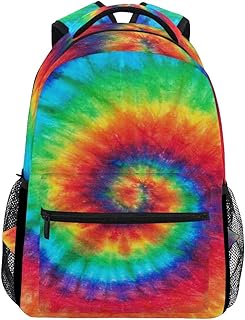 tie dye rolling backpack