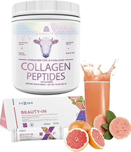 FuXion Beauty-in w. Bioactive, CoQ10, combinación antioxidante, ayuda a la piel antienvejecimiento, proporciona una nutrición celular óptima, 1