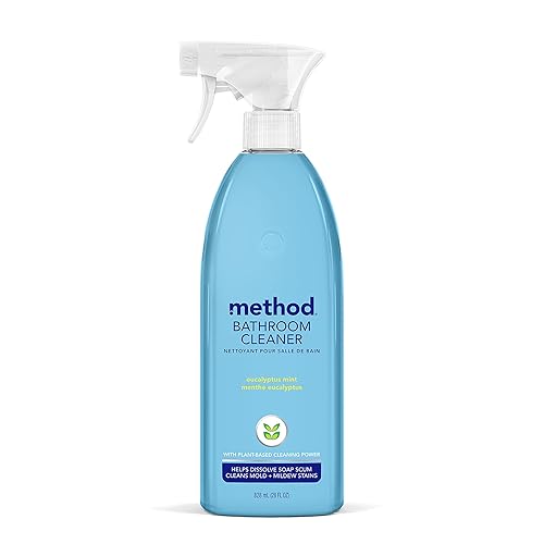 Method Bathroom Cleaner, Removes Mold + Mildew Stains, Eucalyptus Mint,