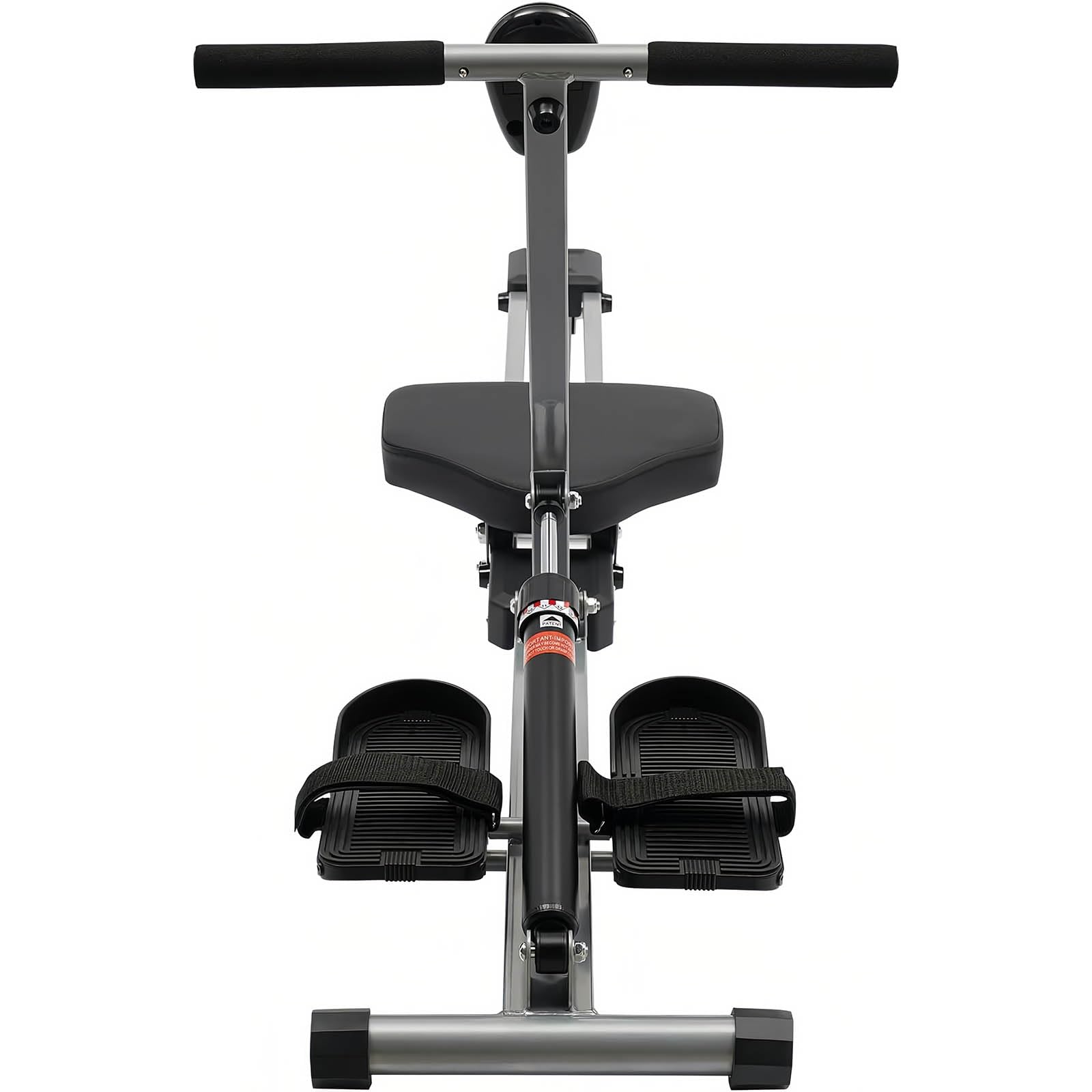 Rameur hydraulique pliable avec moniteur LED, 12 niveaux de résistance, équipement d'exercice d'intérieur pour salle de sport à domicile