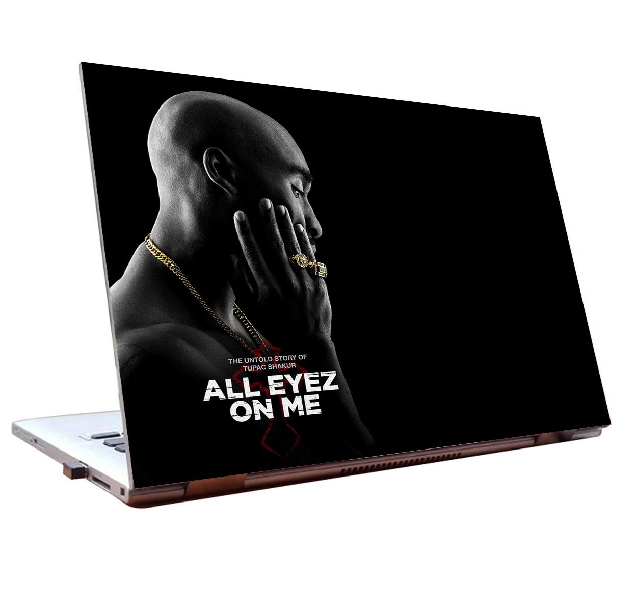 Tamatina Laptop Skins 12 inch - Tupac Shakur - All Eyes on Me - Hollywood Movies - HD Quality (B073STPWCQ) Amazon Price History, Amazon Price Tracker