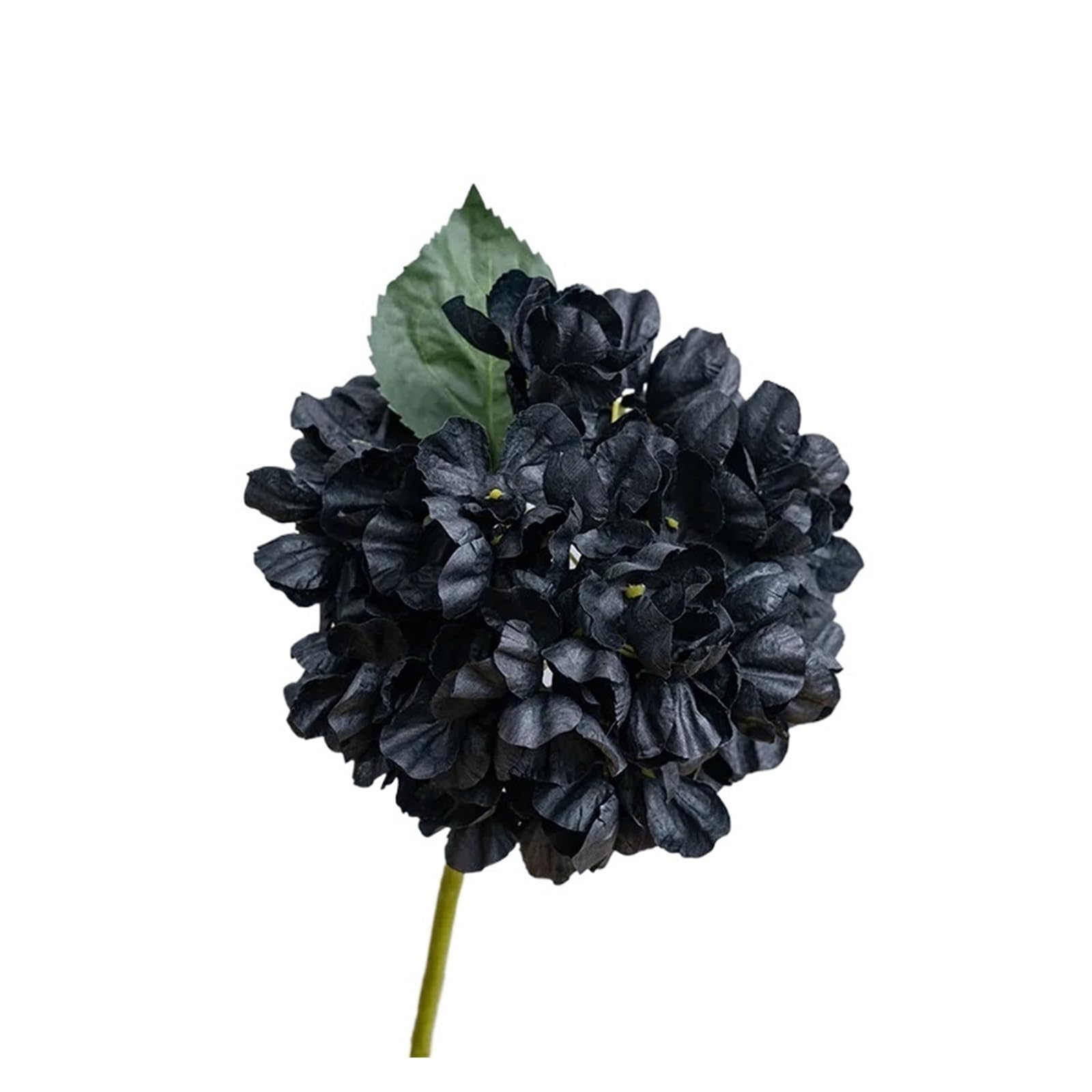 Casetlong 10Pcs Artificial Flowers Bouquet Wedding Decor Floral Arrangement Party Home Decoration(Black)