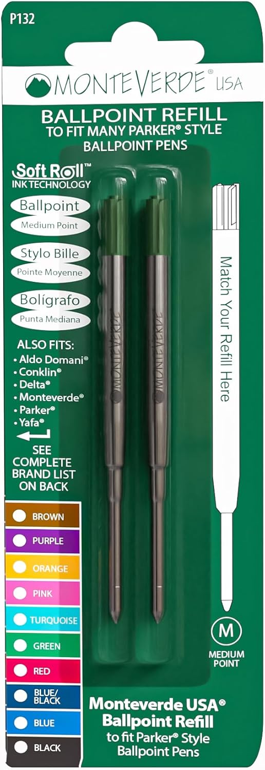BIC Kugelschreiber-Mine 4Colours, Strichfarbe: Rot, M