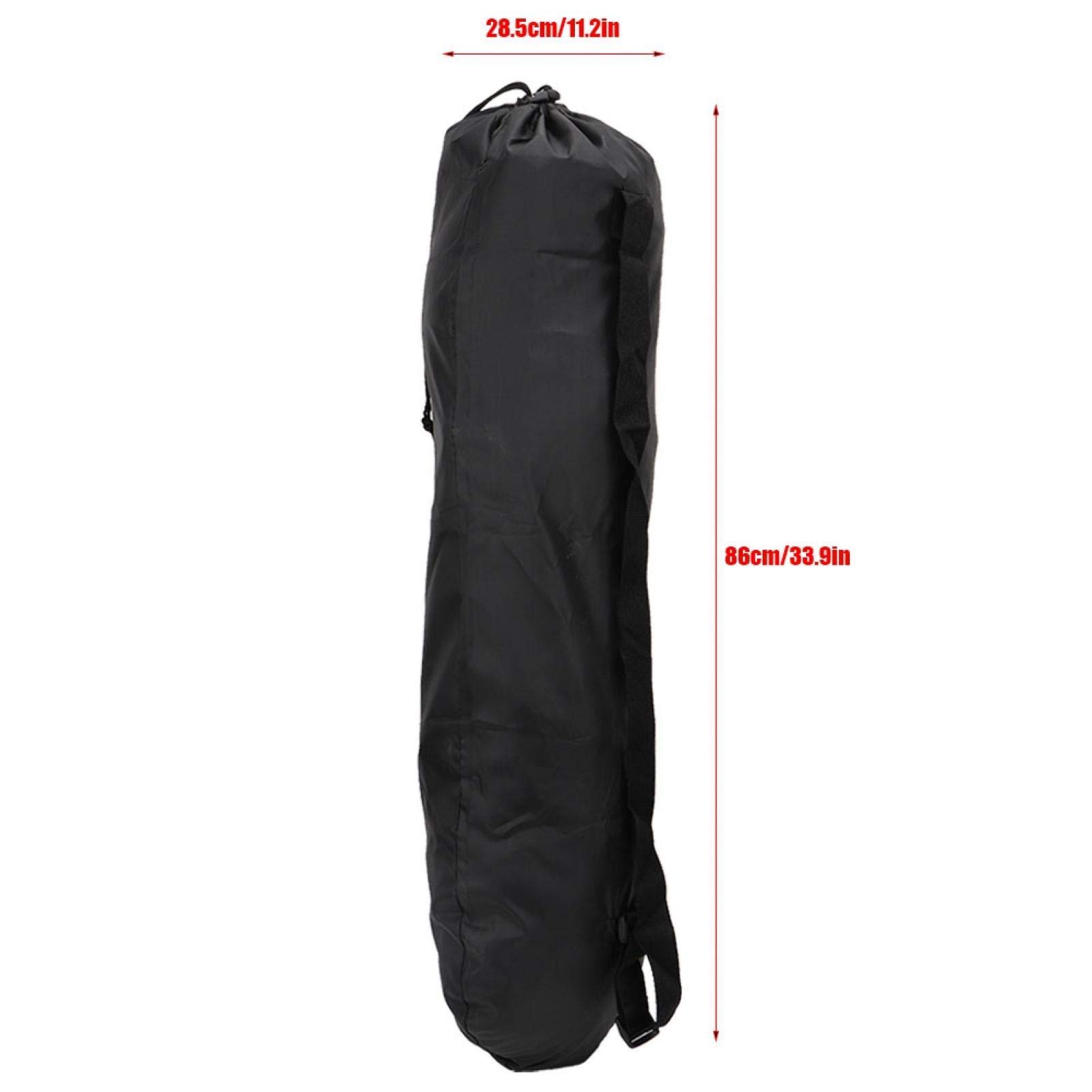 Fockety Borsa da Viaggio per Skateboard, Borsa da Skateboard Longboard Lavabile Leggera e Resistente all'Usura, per Attrezzatura Protettiva in Negozio Viaggi Sportivi