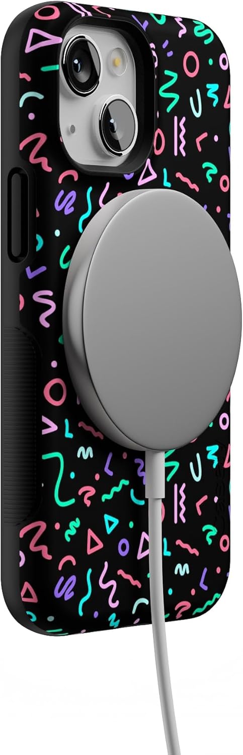 Casely iPhone 13 Mini Case | Always Vibing | Retro | Compatible with MagSafe | Bold Protective Design