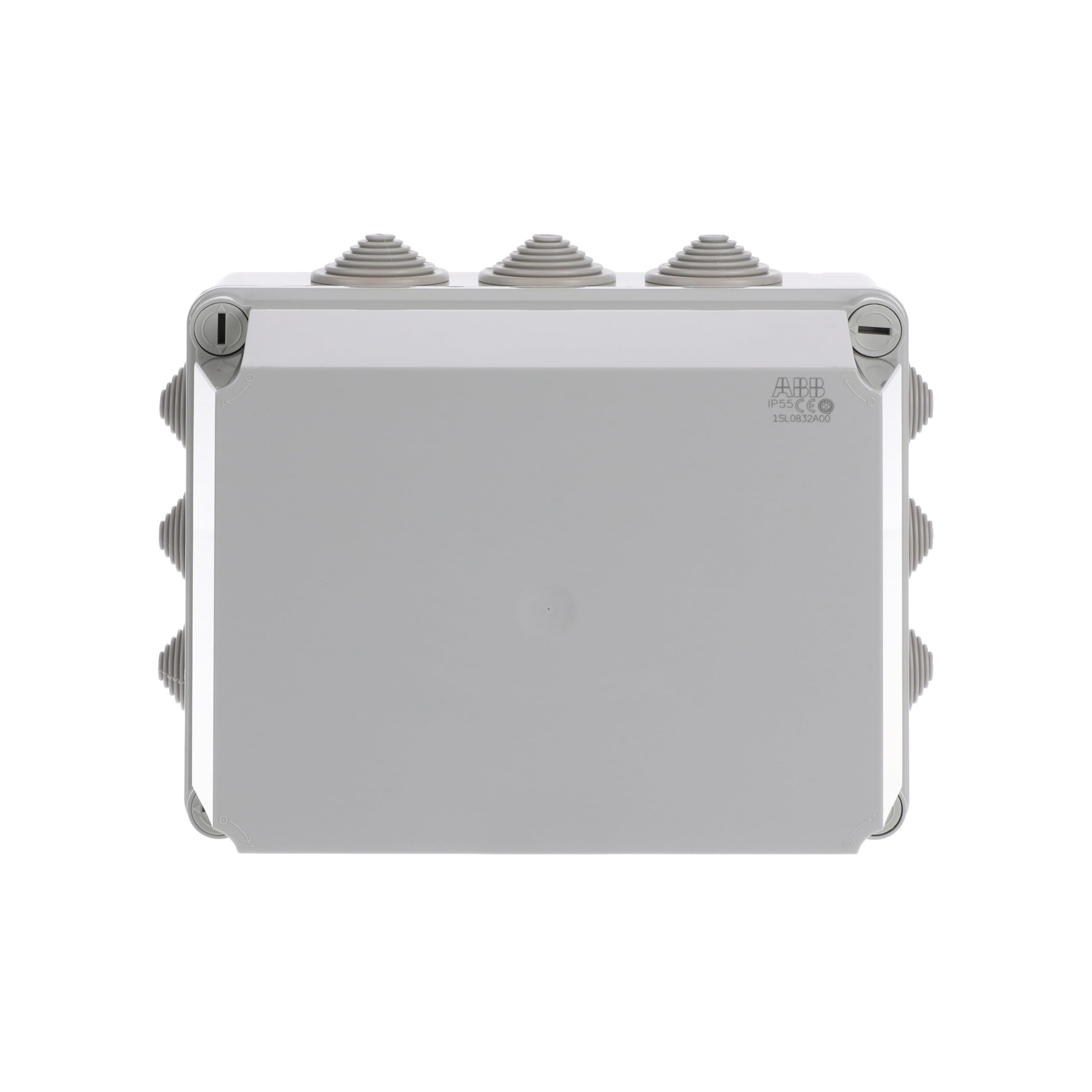 ABB ABB IP55 Junction Box • Waterproof Electric Cable Connector Unit • Cable Glands Included • Shockproof Adaptable Electric Box • Indoor/Outdoor Box • 220 x 170 x 150mm