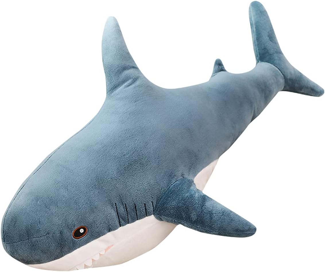 giant great white shark stuffed animal