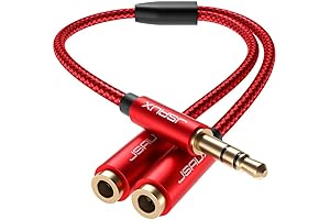 JSAUX Dual Headphone Adapter: Expand Your Audio Options