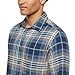 Eddie Bauer Men’s Classic Plaid Flannel Shirt – Long Sleeve, Button-Up (US, Alpha, Medium, Regular, Regular, Blue)