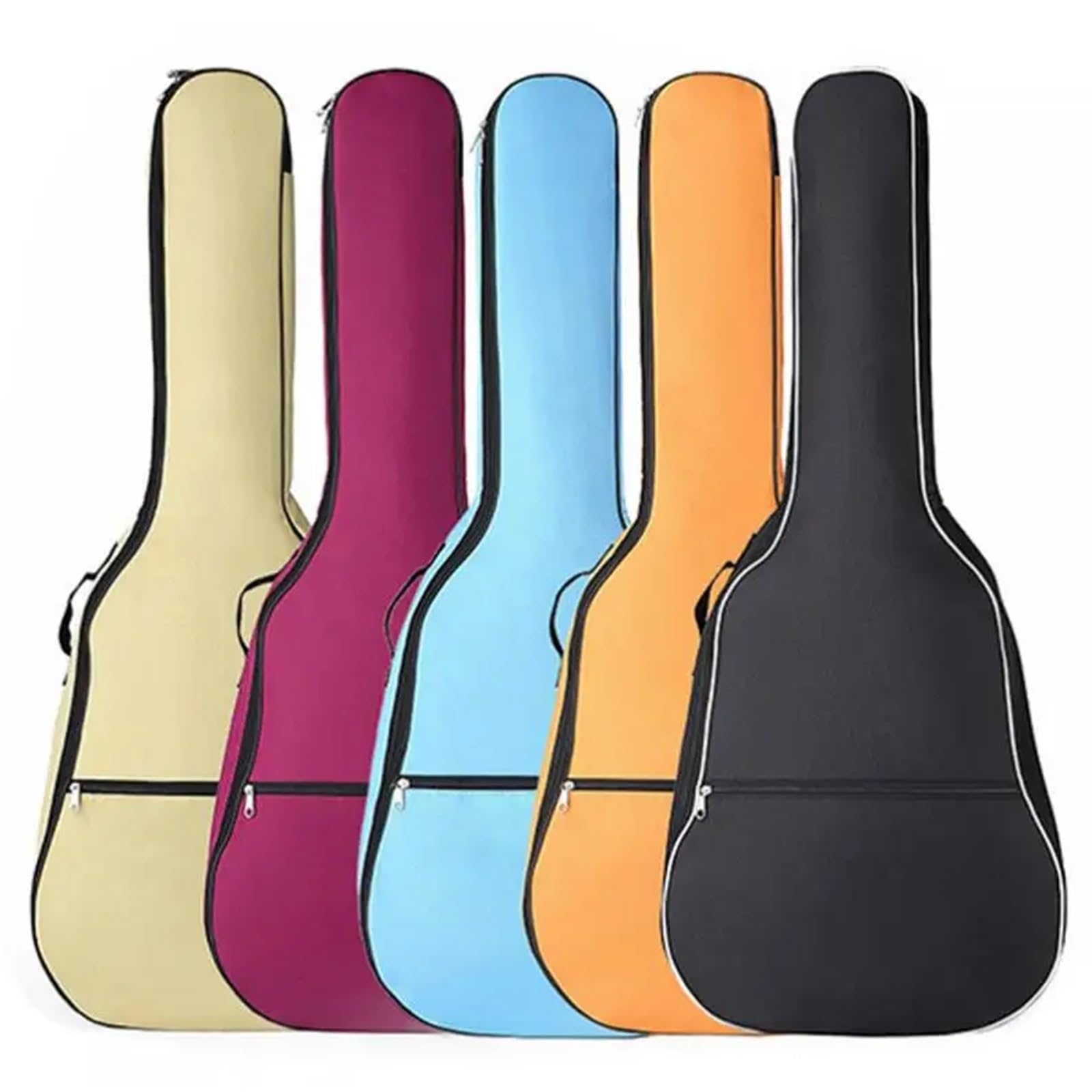 Funda Para Guitarra Estuche for guitarra de 41 pulgadas, portátil, de tela Oxford, resistente al agua, con correas dobles, acolchado, suave, mochila, accesorios for guitarra Para Guardar La Guitarra