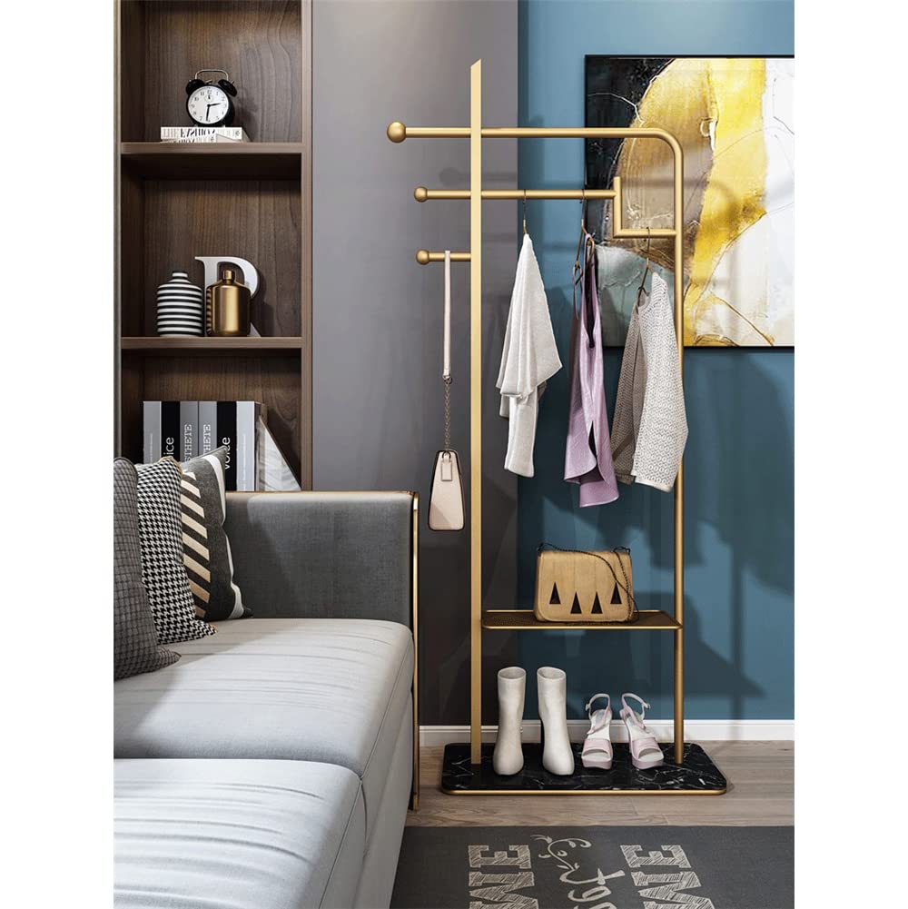 appendiabiti, Semplice Appendiabiti semplice Camera da letto Bagno Scaffale(White)