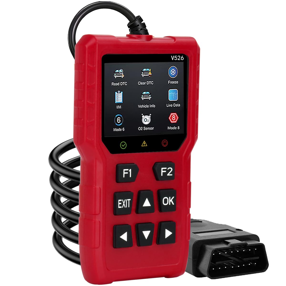 V310 OBD2 Scanner Code Reader, Engine Light Diagnostic Tool, Battery Voltage Tester, Compatible with Cars & Trucks Since 1996