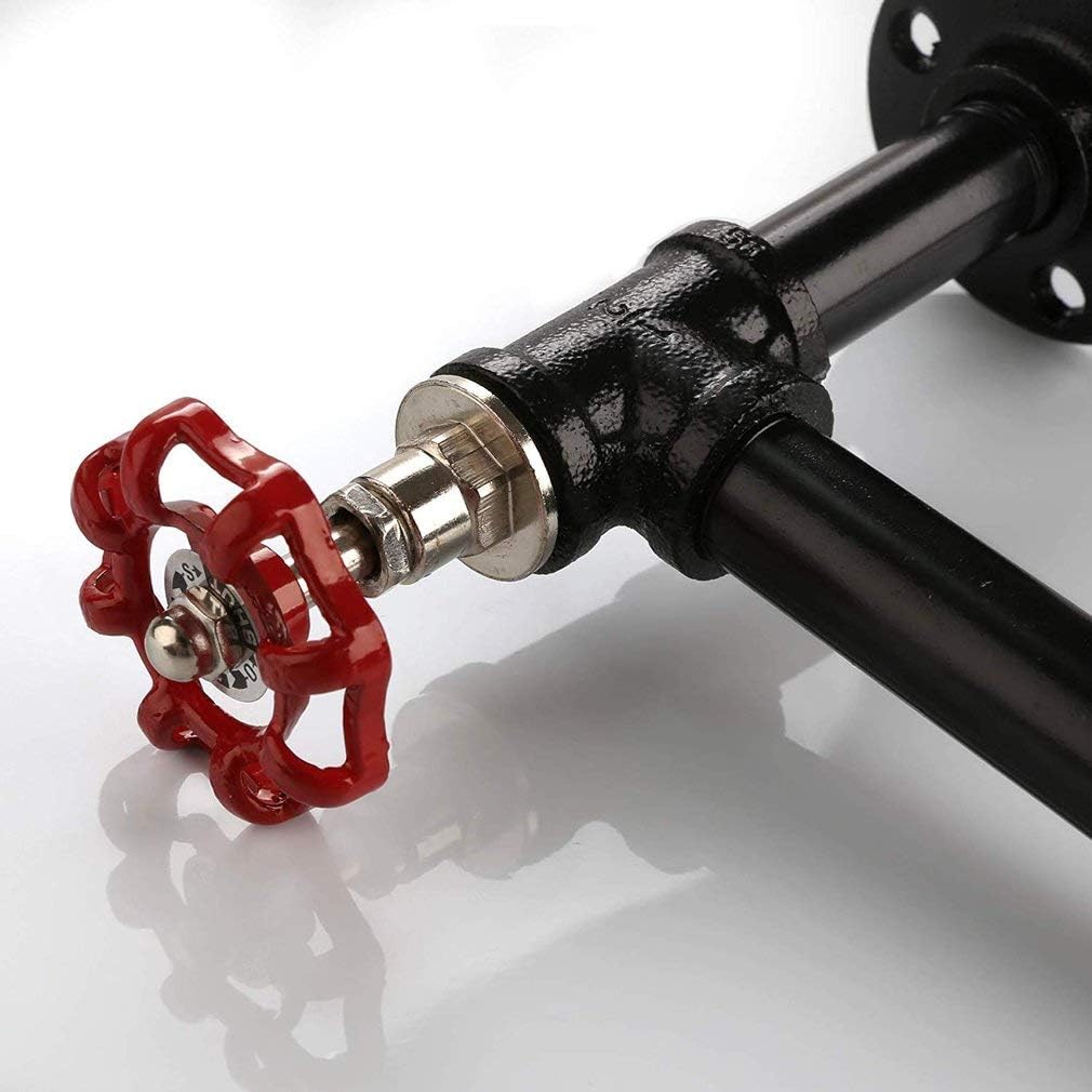 Paper Towel Rack Bathroom Roll Holder Durable Industrial Water Pipe Napkin Holder Paper Towel Rack Holder for Kitchen Wall Mount Cabinet Paper Towel Stand