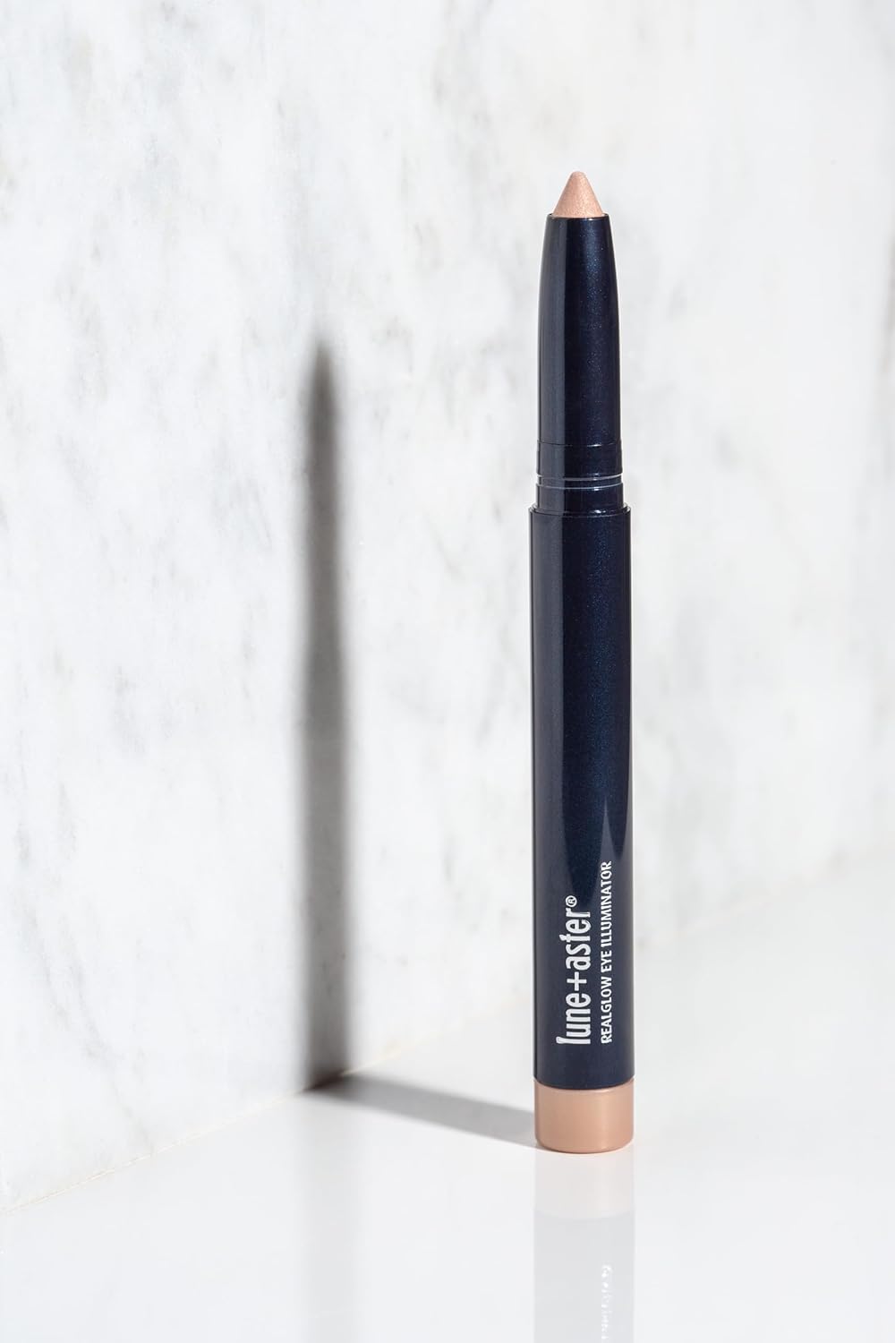 Lune+Aster Eye Illuminator | Silky Champagne Eye Brightener Pencil to Highlight and Emphasize Eyes For A Wide-Eyed Effect. All Skin Tones. No Sharpening Required. - Image 8
