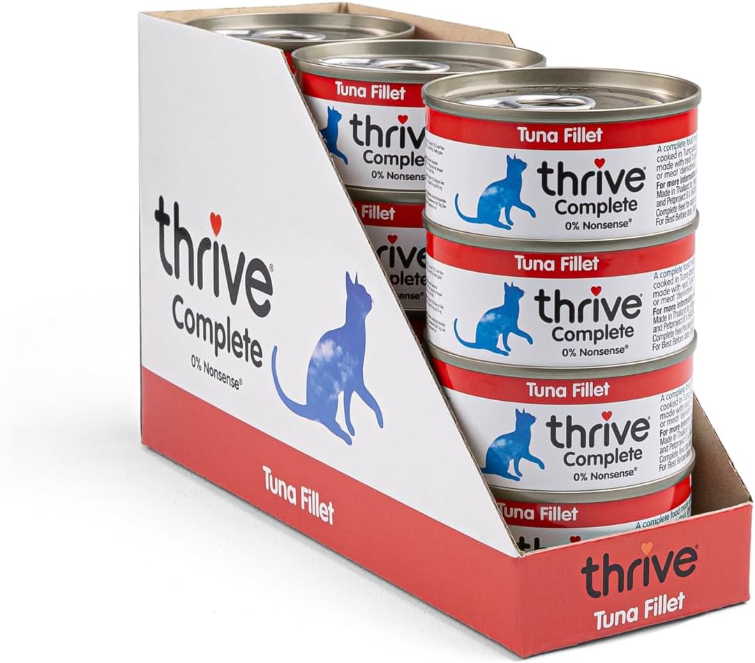 Thrive Complete Tuna Wet Cat Food BOX - 12X75G