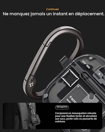 Spigen Ultra Hybrid MagFit Case Compatible with Airpods Pro 3 (2025) - ZeroOne - 6