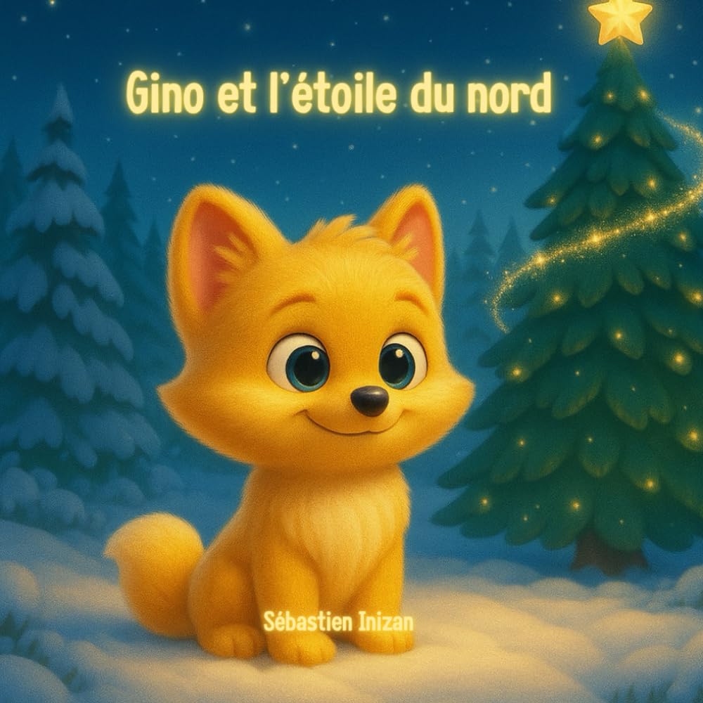Gino et l’Étoile du Nord: Conte de Noël pour enfants, histoire douce et magique sur l’amitié, la coopération et la confiance – album illustré 3D dès 3 ans (Gino le renardeau magique)