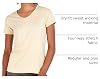 Pack de 5 Camisetas Real Essentials para Mujer: Camiseta de Cuello en V de Manga Corta Dry-Fit para Entrenamiento, Fitness y Yoga (Disponible en Tallas Plus) 7