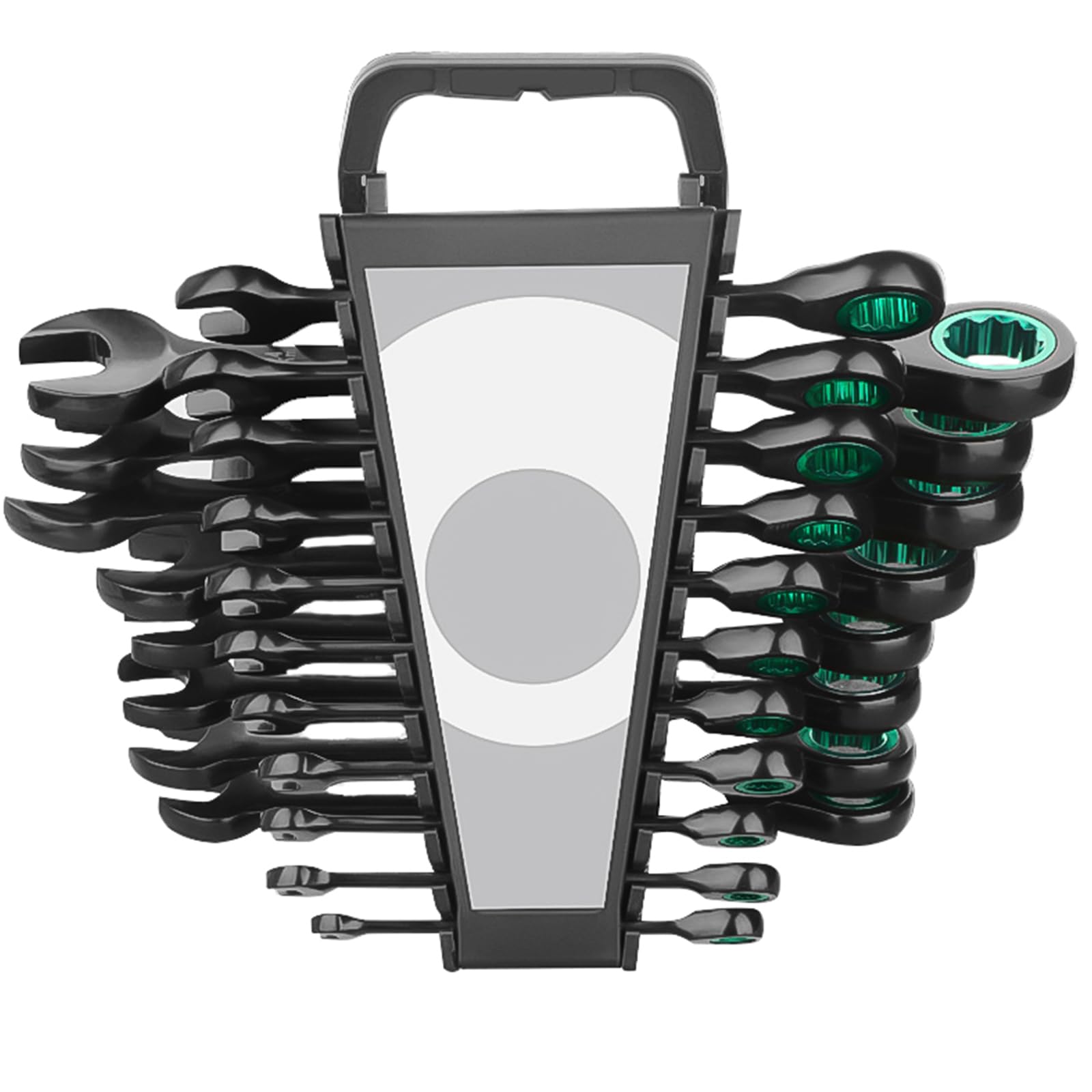 Msioytog 19Pc Head Ratchet Wrenches Combination Spanners Wrenches For Car Hand Tool Home Projects Set