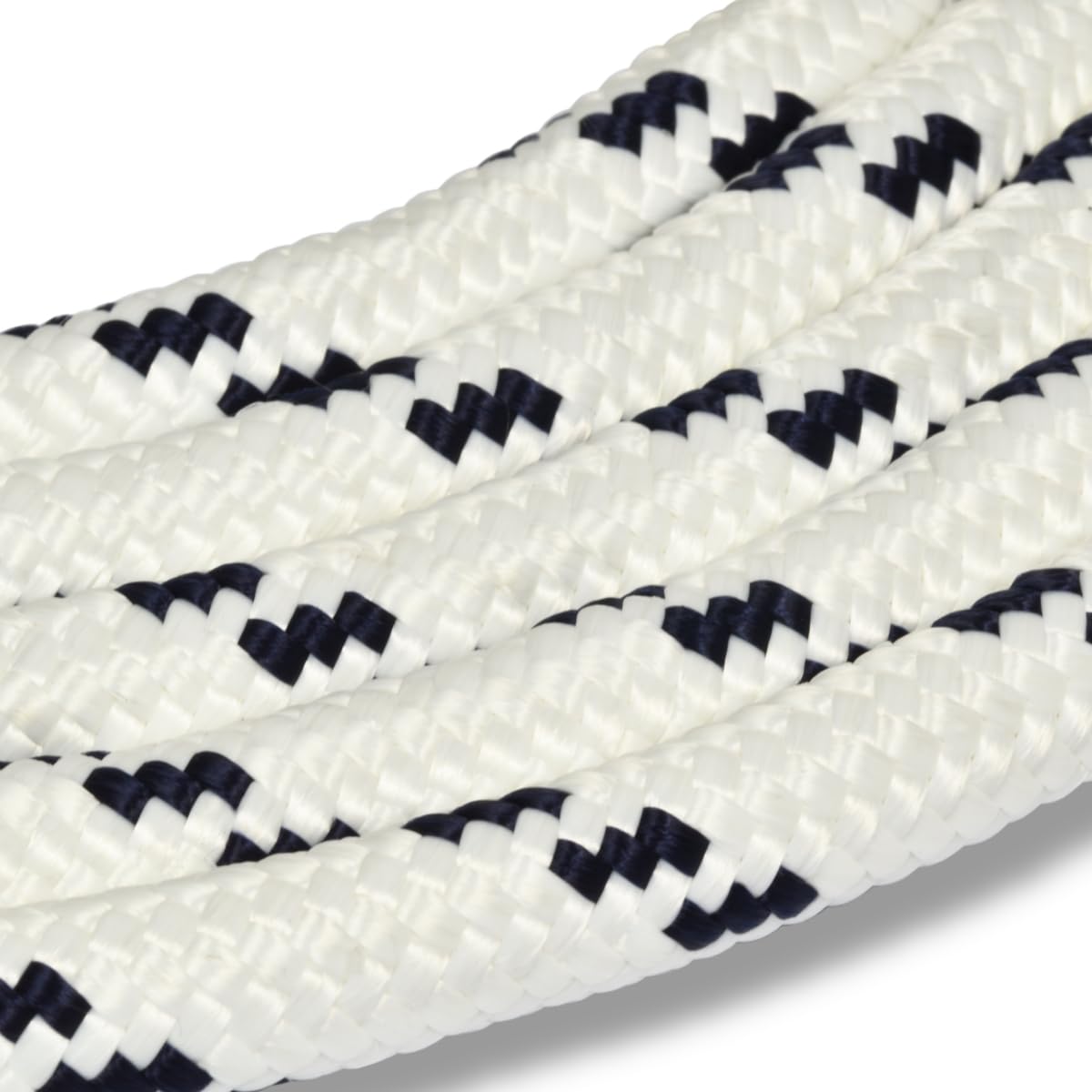 Corderie Italiane 006000761 Corde nautique, 12 mm x 20 m, Blanc/Bleu
