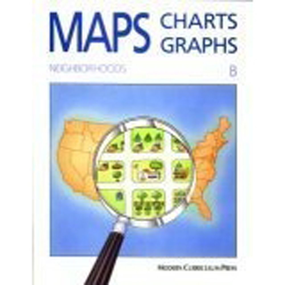 Amazon | Maps Charts Graphs Neighborhoods | Modern Curriculum Press ...