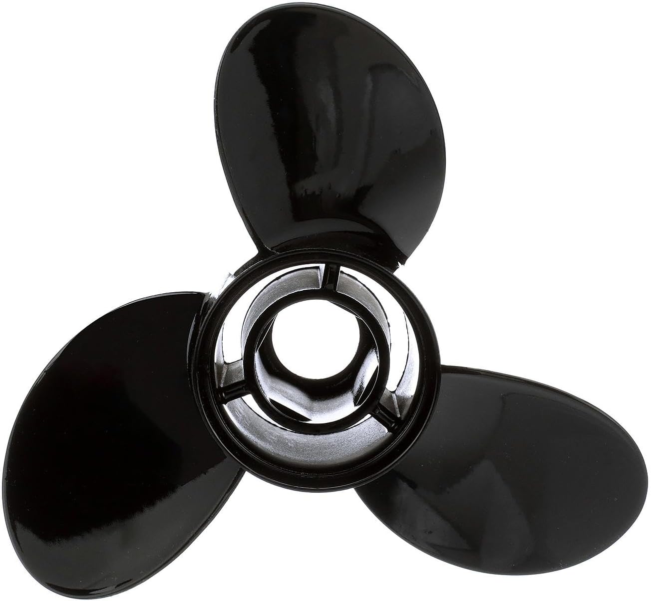 Mercury Black Max 3-Blade Aluminum Propeller, 10.25" Diameter x 14" Pitch, Right Hand Rotation