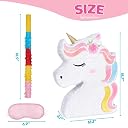 WERNNSAI Unicorn Piñata, Unicorn Birthday Decorations, Rainbow Unicorn gallery image