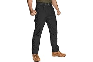 Toumett Mens Tactical Pants: Rugged, Breathable Cargo Pants for Outdoor Adventures