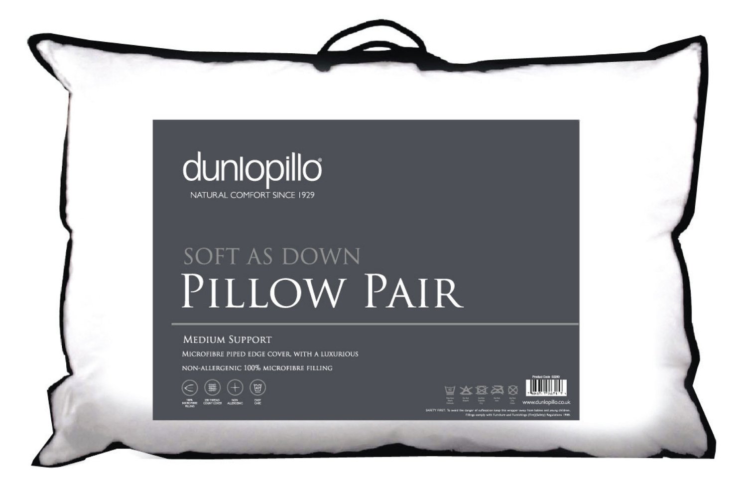 dunlopillo 2 pack