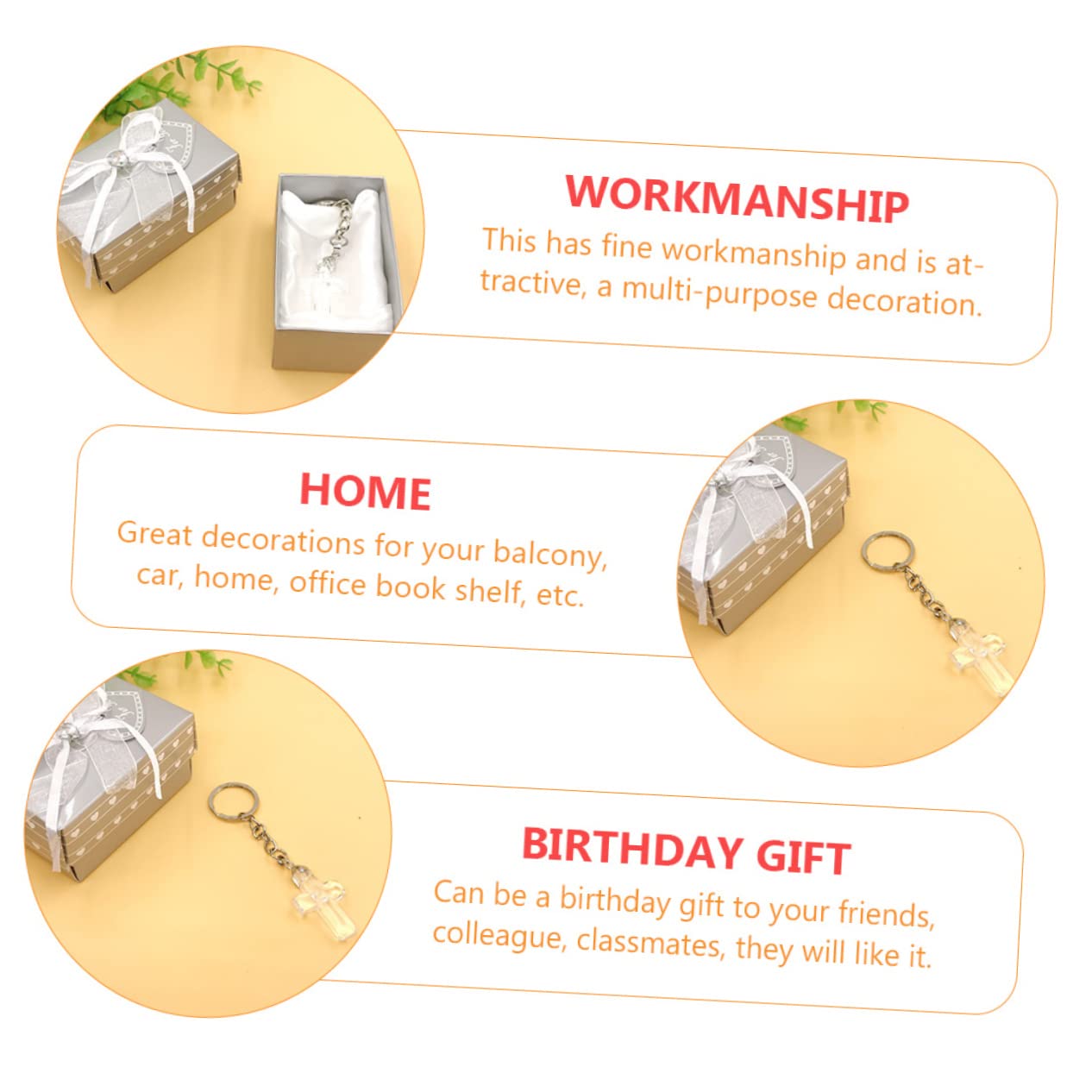 LIFKOME Portachiavi a Croce Logo Della Carta Da Tavolo Da Pranzo Keychain Con Diamante D'acqua Oggetti Di Scena Pendenti Decorazioni Pendenti Decorazione Digitale Cristallo