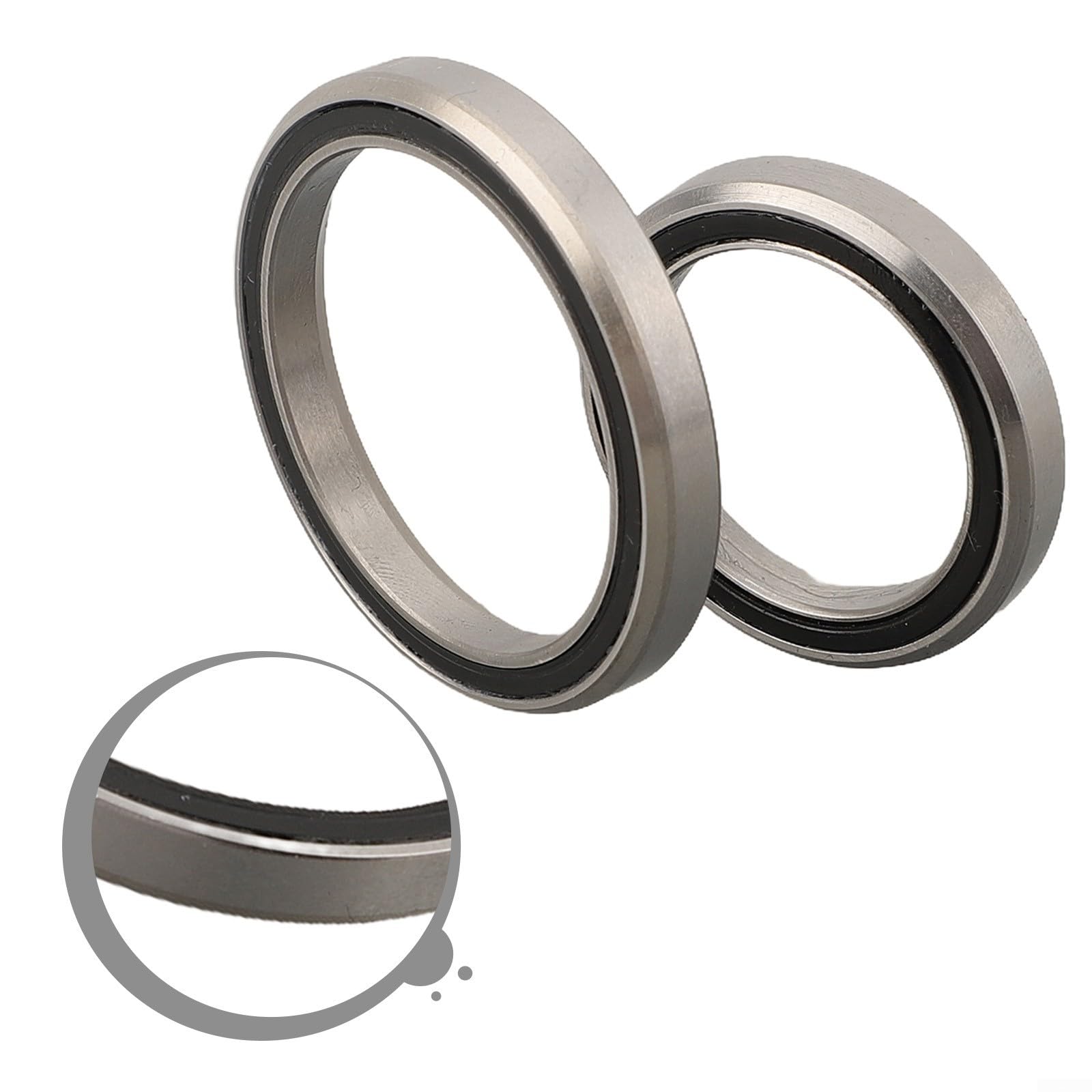 Cuscinetti per Serie Sterzo in Acciaio Inox per Trek Madone, Domane, Emonda - 30.15x40x6.5mm e 40x51x6.5mm Set di Ricambio Superiore Inferiore