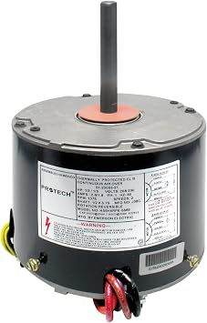 ريم بروتيك تريبسافير مكثف مروحة المحرك 1/6 HP إلى 1/3 HP 208-230 V 1-المرحلة 60 هرتز 1075 RPM 2-سرعة # 51-23053-21