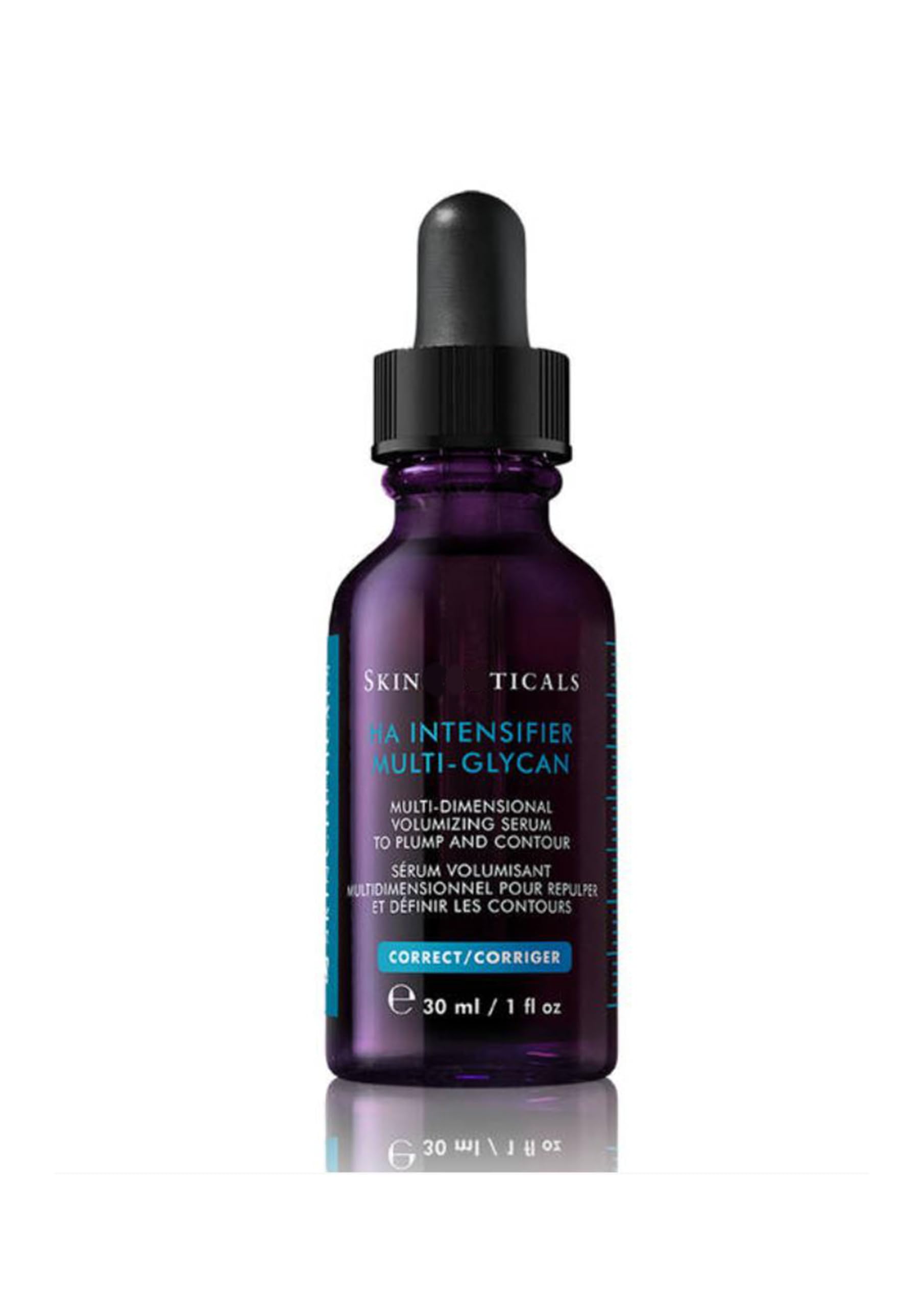 Skinticals H.A. Intensifier Multi Glycan Serum 30ml Hyaluron Serum Gesicht Anti Aging Feuchtigkeitsserum mit Hyaluronsäure Glycan Pflege für glatte strahlende Haut Frauen Männer
