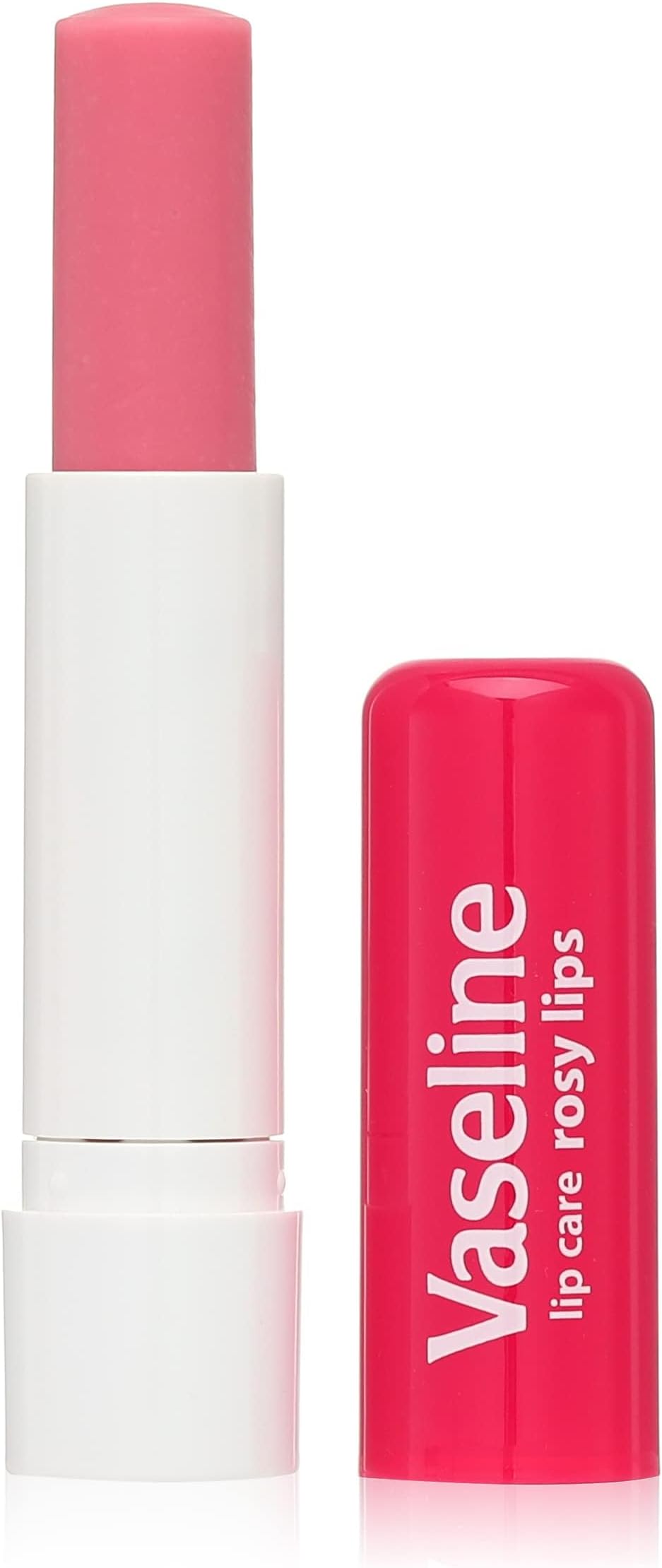 Vaseline Lip Therapy Rosy Lips Lip Balm With Pure Jelly & Light Rose Tint For Soft & Pink Lips | Nourishes & Protects Lips | Non-greasy Lip Moisturizer for Naturally Tinted Lips | 4.8 gm