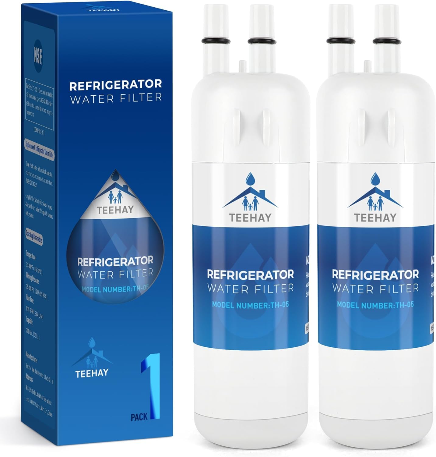 Amazon.com: TEEHAY W10295370A Water Filter Replacement, Compatible