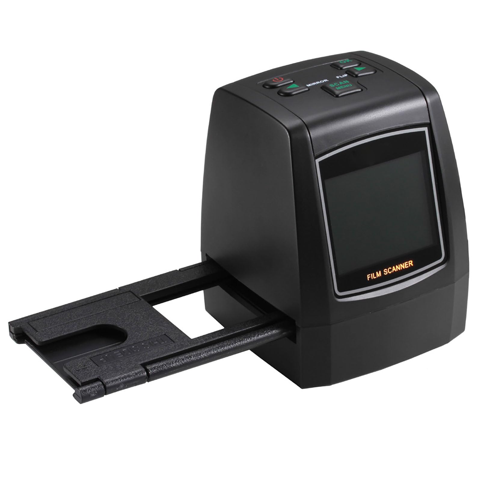 Skaner filmów 14 MP/22 MP 35/110/126 mm/8 mm, 2,4-calowy ekran LCD, cyfrowy konwerter filmów
