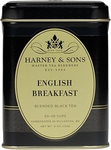 Harney & Sons Loose Leaf Black Tea, English Breakfast, 4 Ounce