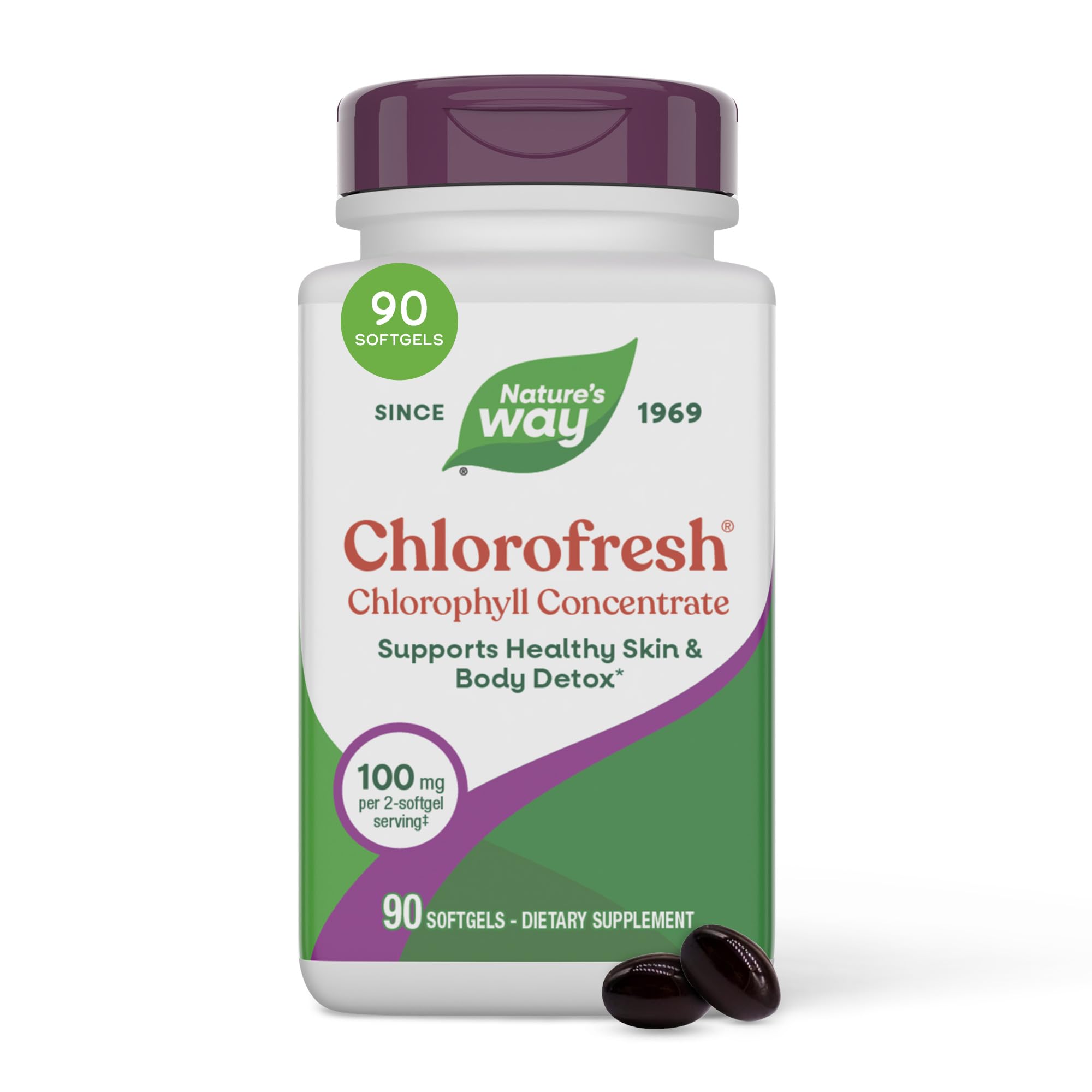 Nature's Way Chlorofresh Chlorophyll Concentrate Softgels, 90 ct
