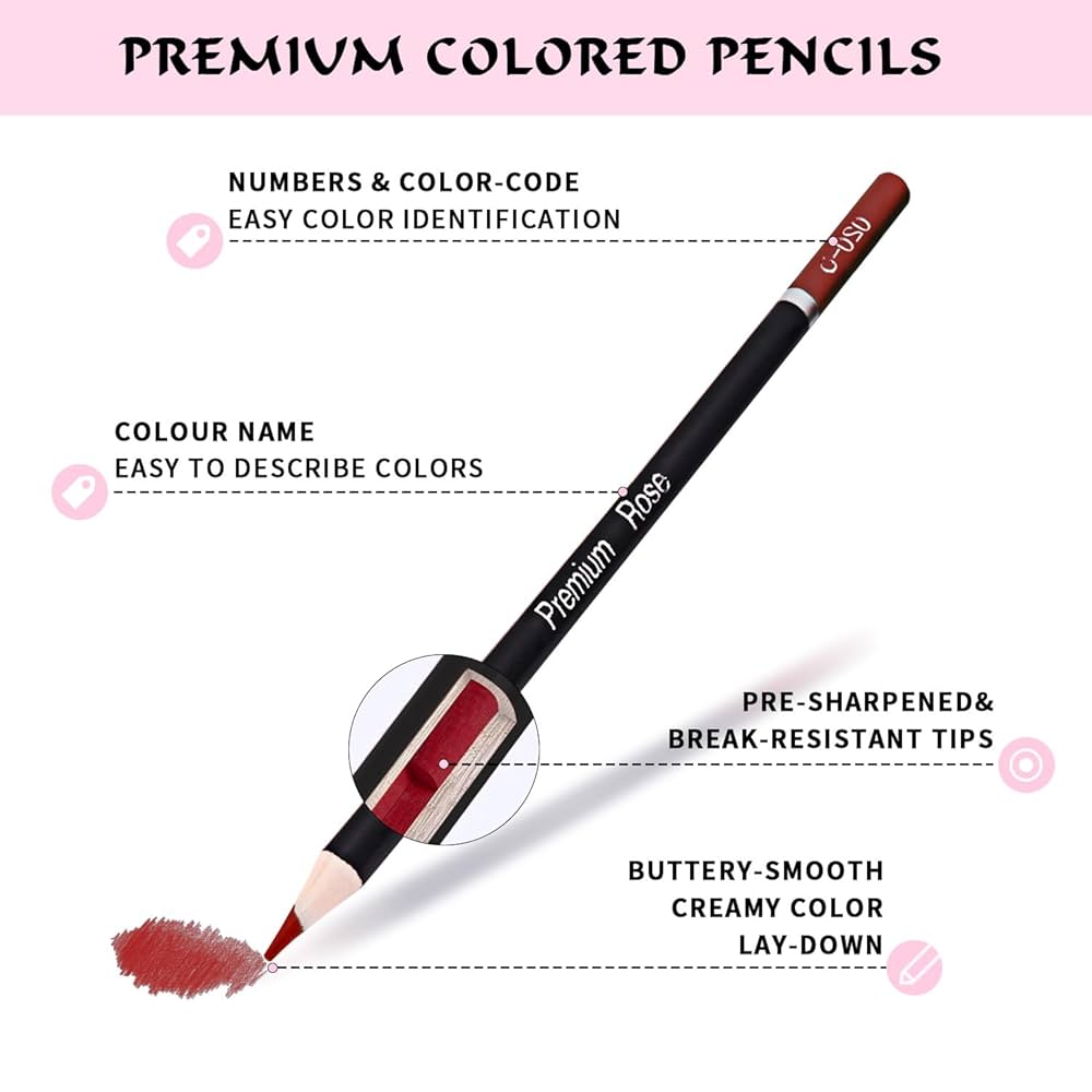 Aqua ★Liner色鉛筆セット　40本　ぬりえ Amazon.co.jp: Shuttle Art 水性ペン 100色セット 極細ライン