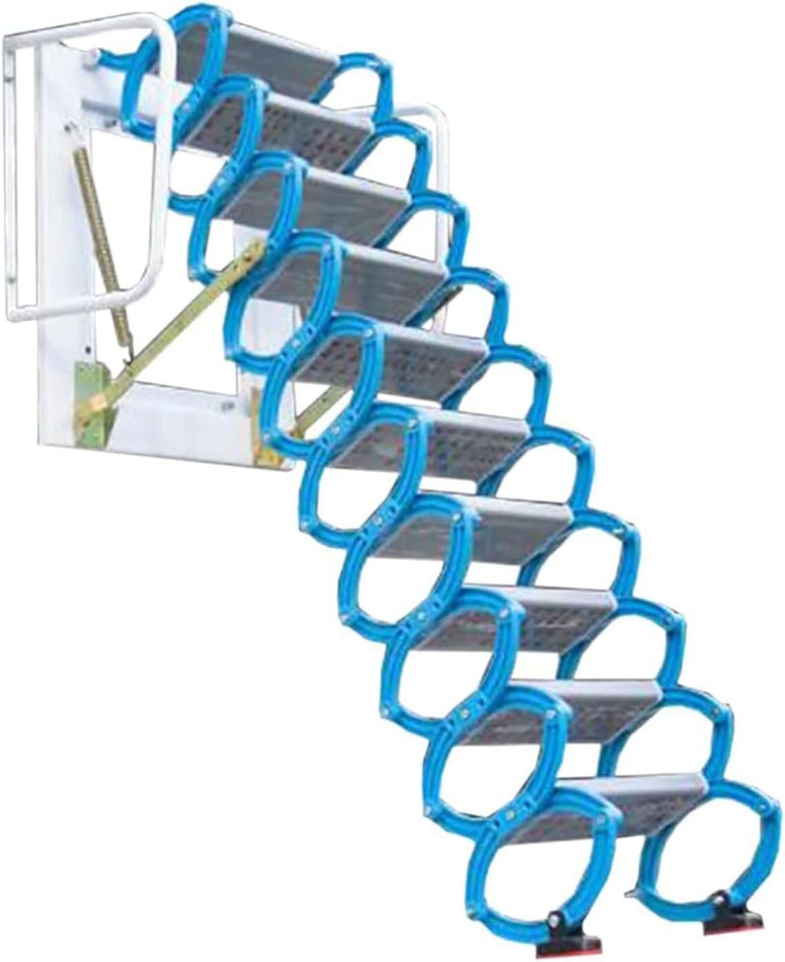 Telescopic Ladder Attic Ladder, Foldable Attic Stairs Telescopic Loft