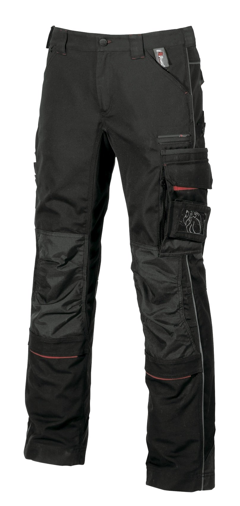 U-POWER IM010BC-54 IM010BC-54-Pantalones Gama Impact Modelo Drift Black Carbon Talla 54, Hombre