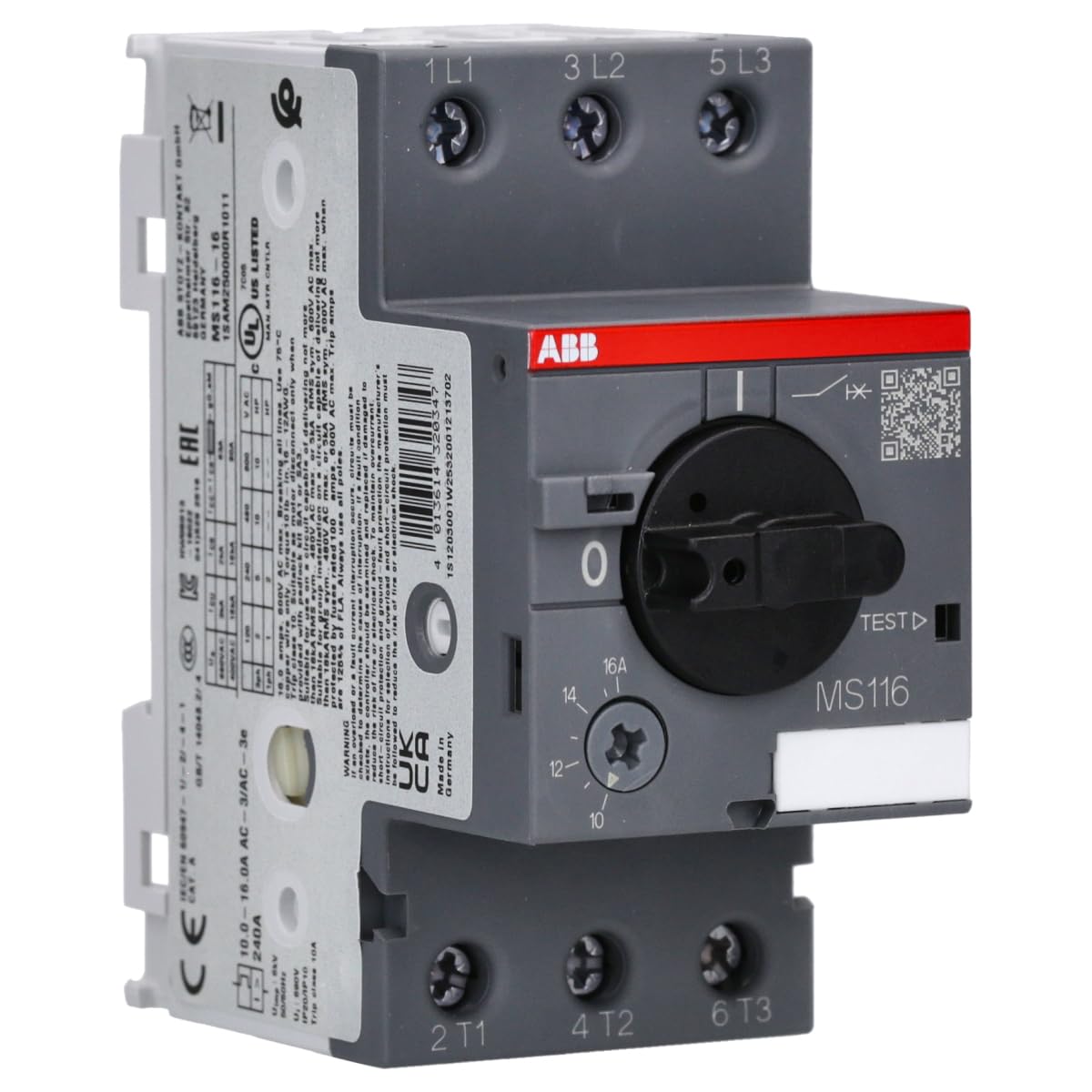 Abb-entrelec ms116-16,0 - Guardamotor 10,0-16,0a