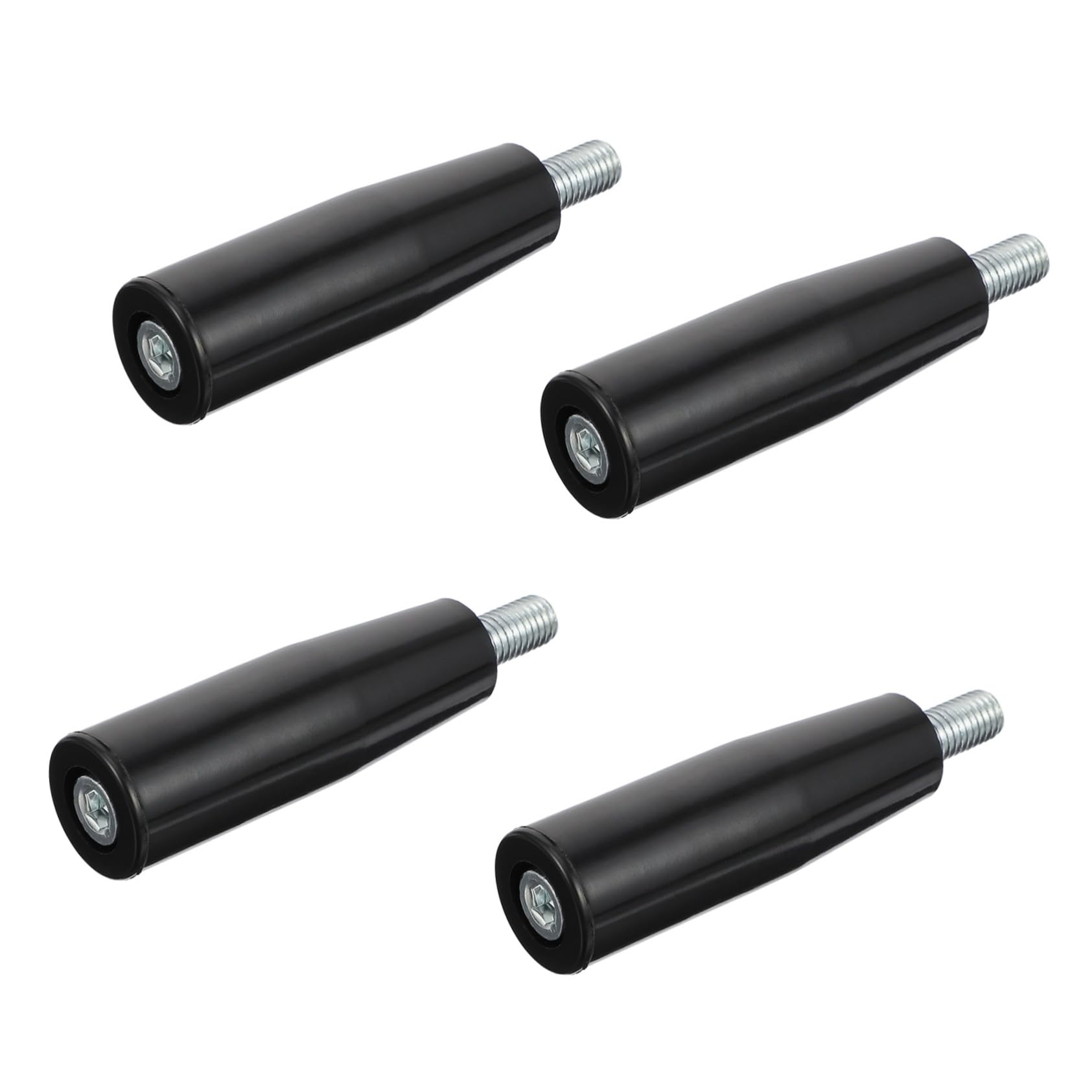 OSOLADY 4pcs Turn The Handle Bakelite Rotating Handle Revolving Handwheel Revolving Machinery Handle Lathe Handle Milling Machine Handle Bakelite Crank Handle Rotating Handles Black
