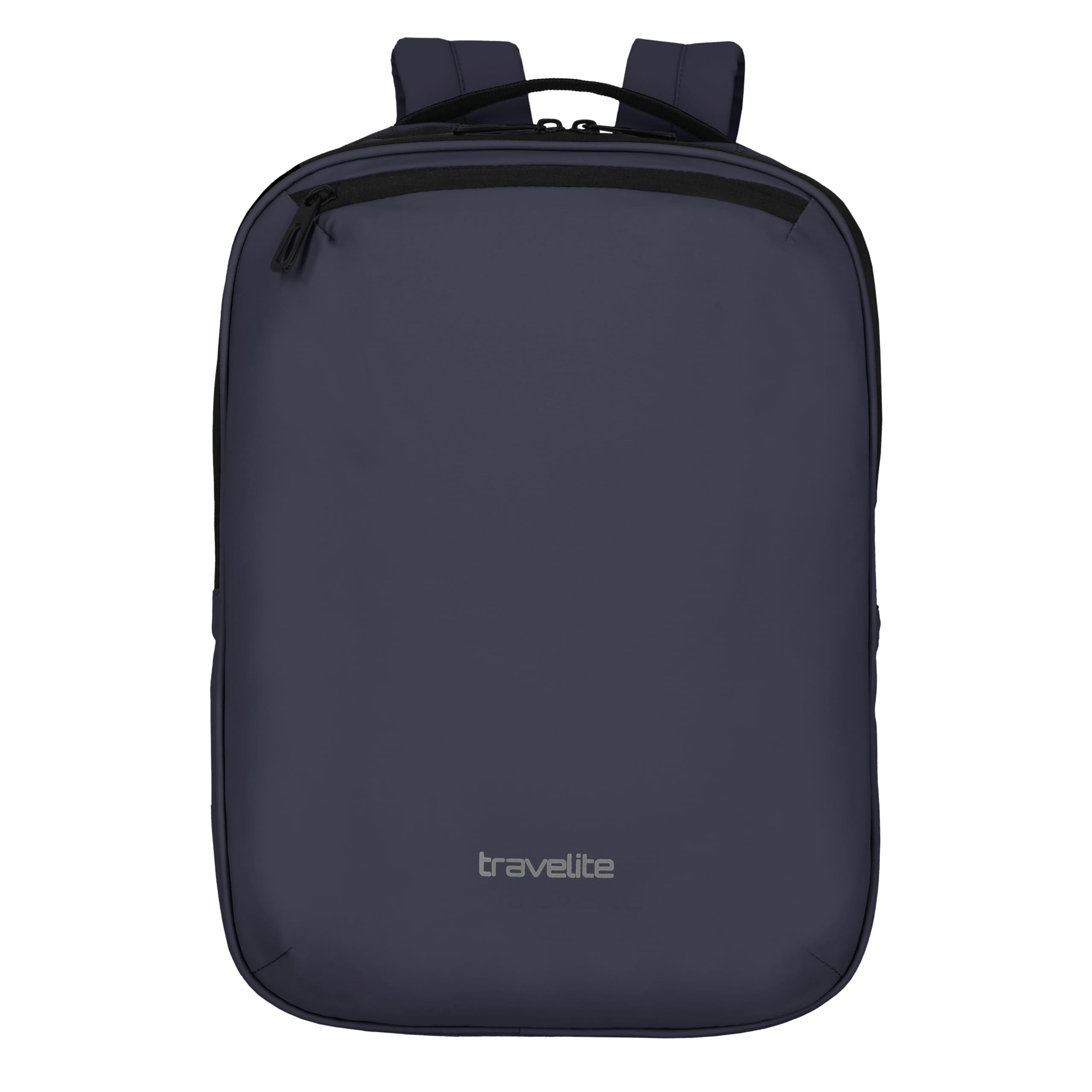 Travelite Handgepäck Rucksack, Laptopfach 13 Zoll, wasserabweisender Tagesrucksack mit Aufsteckfunktion, 40 cm, 12 Liter, 400 Gramm