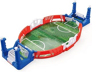 lefeindgdi Mini blat boisko do piłki nożnej, gra zręcznościowa palec walka atletyczna piłka nożna, umiejętności piłki nożnej gry planszowej dzieci zabawki edukacyjne dla dzieci dorosłych