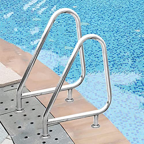 2 piezas de pasamanos para piscina de acero inoxidable 304 miniatura 1