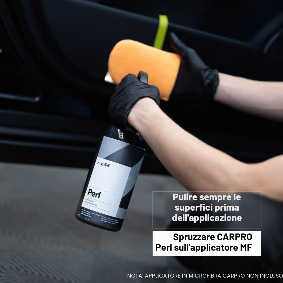 Carpro Perl Rivestimento protettivo per gomma e plastica, per motore, 500 ml, 2019