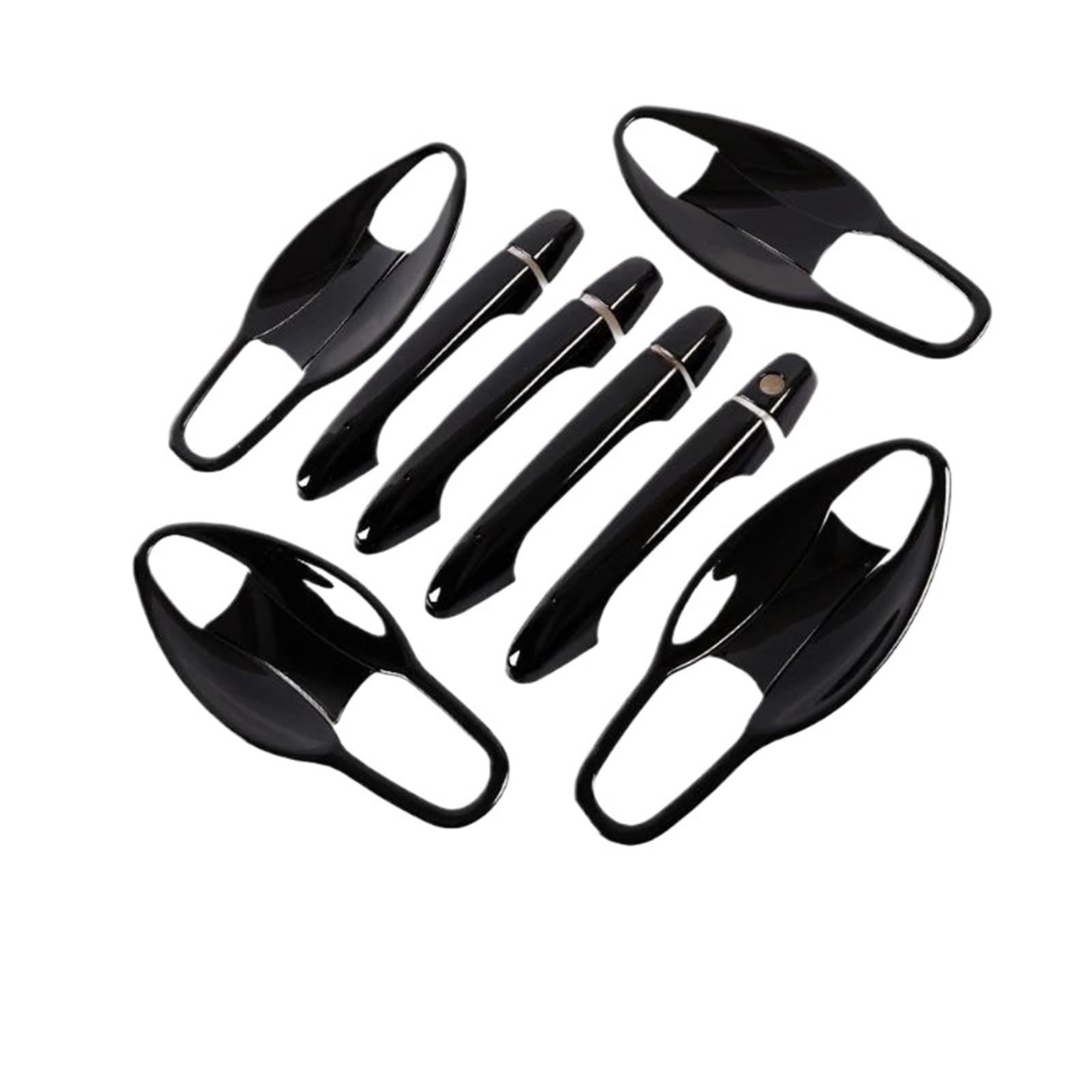 Atgcbcauf Black Handle-Bowl 0 Car Door Handle Covers Bowl Decor Trim For Cr-V Crv 2012-2016 Car Exterior Door Handles