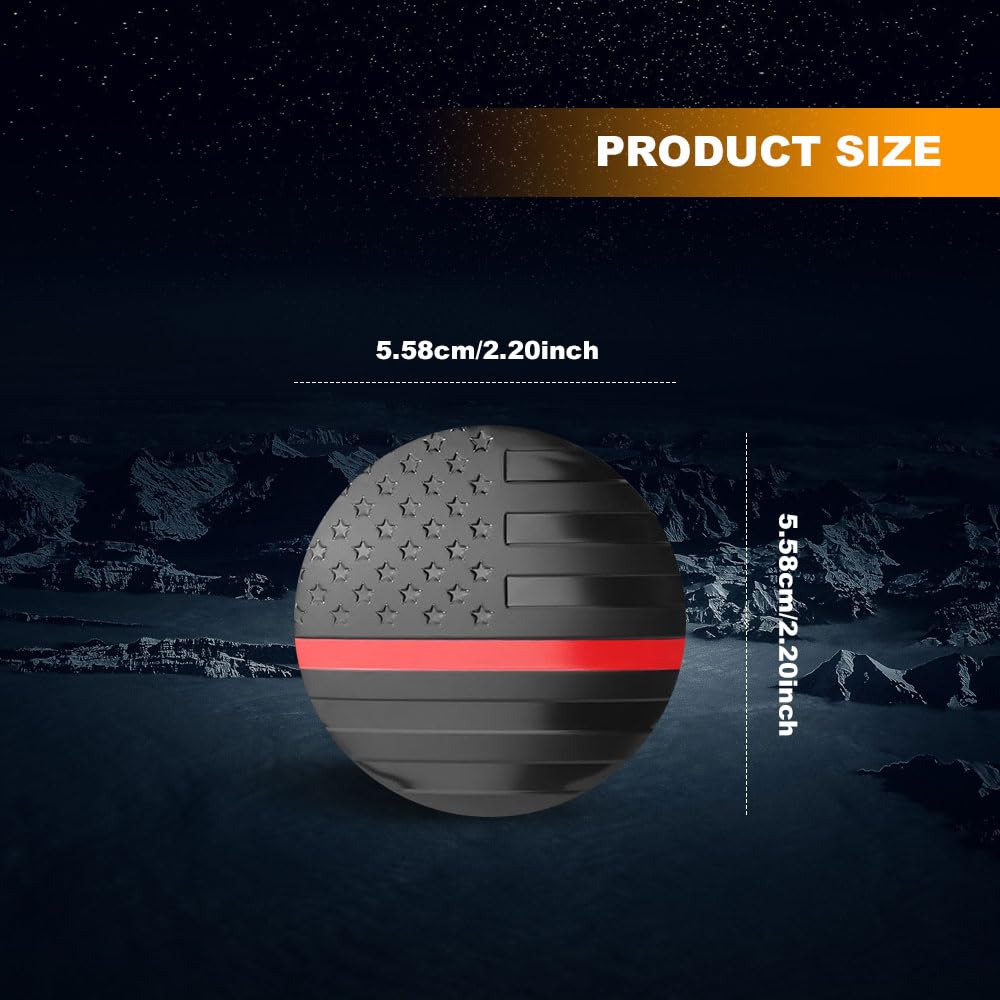 4PCS American Flag Wheel Center Caps Stickers 56mm 2 2 Inch Wheel Rim Hub Caps Waterproof USA Flag — view 2