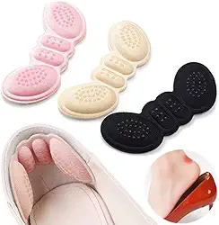 Palmilha Calcanhar Kit 6 Protetor de Calos nos Pés Adesivo Antiderrapante Sapato Protetor de Calcanhar para Sapato Almofada Protetora de Pé para Salto Alto | Premium InoVibes